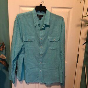 Men's 2XL blue shirt by Crown & Ivy